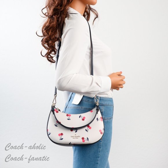 NWT Kate Spade New York Staci Dancing Cherrie Cherry Crossbody - Picture 3 of 12